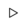 Znak Youtube czarny trójkąt na białym tle